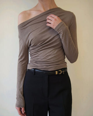 VEIL DRAPE TOPS