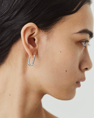 SQUARE HOOP PIERCE