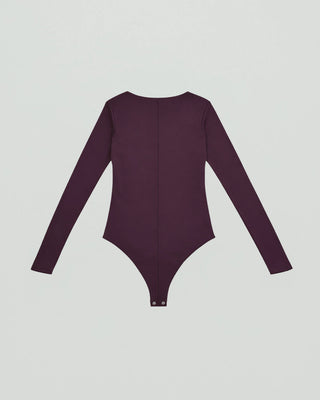 CONTRAST STITCH BODY SUIT