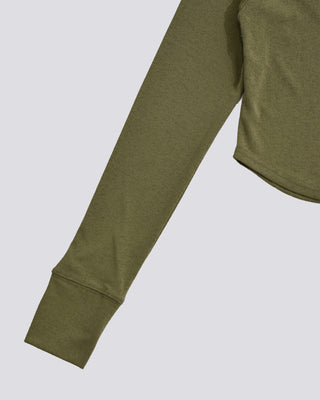 SLUB POLO COLLAR TOPS