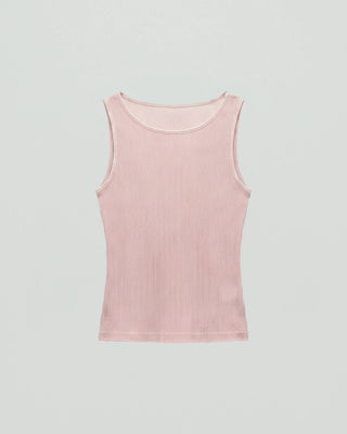 SOFT PLEATS SHEER TANK