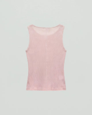 SOFT PLEATS SHEER TANK