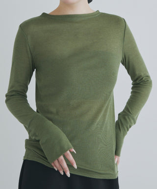 SHEER LONG TOPS