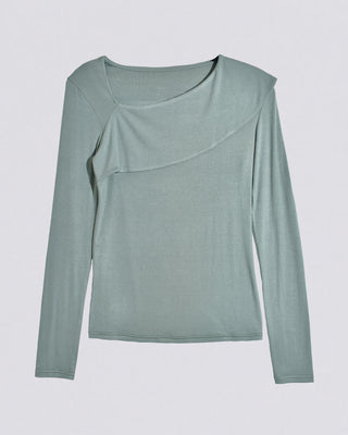 ASYMMETRY DECOLLETE TOPS