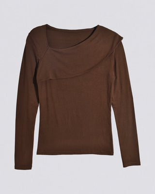 ASYMMETRY DECOLLETE TOPS