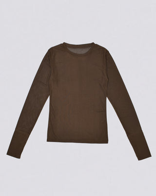 SHEER STRETCH TULLE TOPS