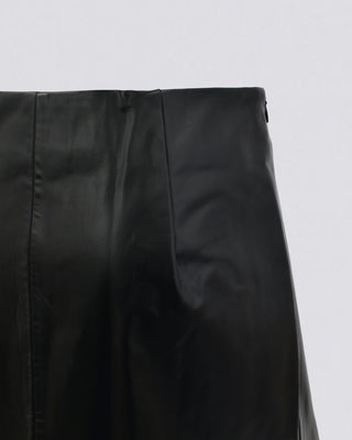LEATHER MINI SKIRT
