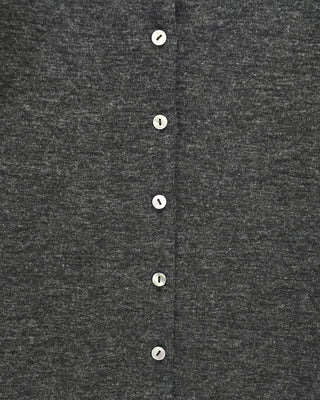 SMOOTH STAND NECK CARDIGAN