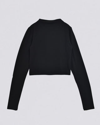 SMOOTH STAND NECK CARDIGAN