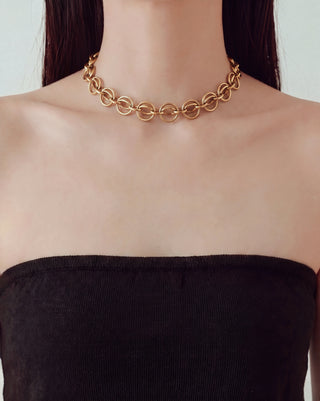 OVAL CHAIN NECKLACE
