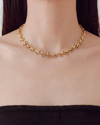 FLOWER CHAIN NECKLACE