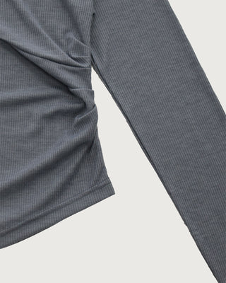 ONE SHOULDER DRAPE TOPS