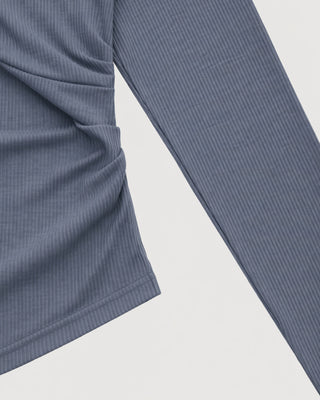 ONE SHOULDER DRAPE TOPS