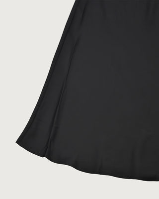 SATIN FLARE SKIRT