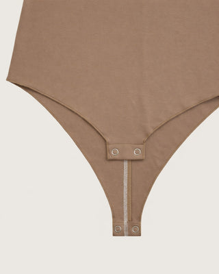 CONTRAST STITCH BODY SUIT