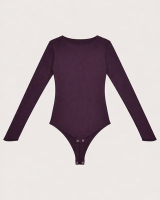 CONTRAST STITCH BODY SUIT