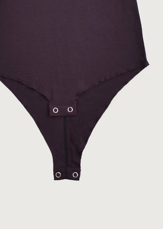 CONTRAST STITCH BODY SUIT