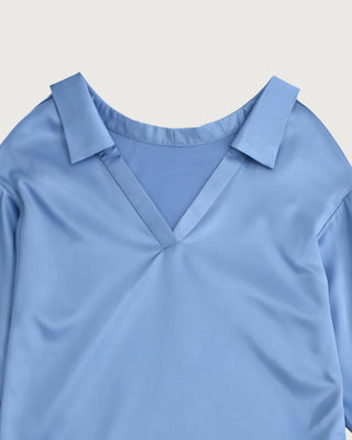 EFFORTLESS V-NECK SHIRT