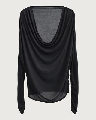 AIRY DRAPE SHEER TOPS