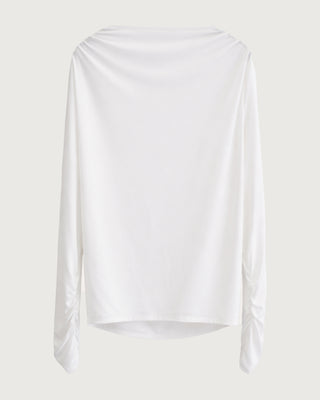 AIRY DRAPE SHEER TOPS