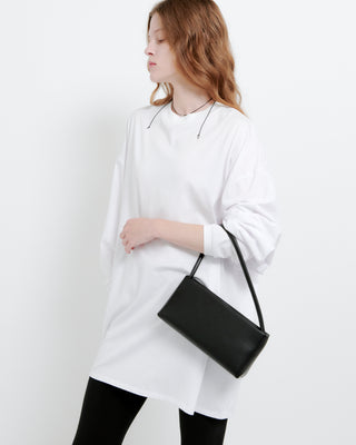 2WAY LEATHER SQUARE BAG