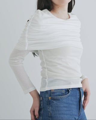 SHEER COVER LONG TOPS