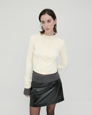 SHEER STRETCH TULLE TOPS