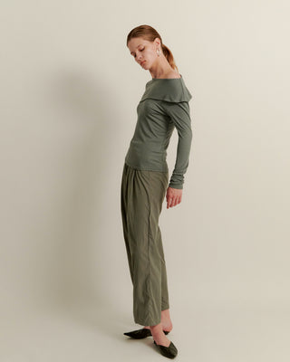 ASYMMETRY DECOLLETE TOPS