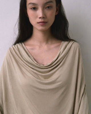 AIRY DRAPE SHEER TOPS