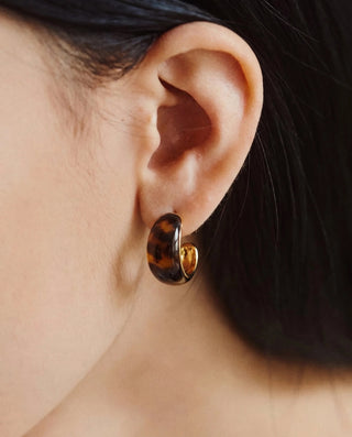 GLOSS EPOXY PETIT HOOP PIERCE