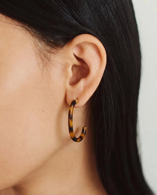GLOSS EPOXY HOOP PIERCE