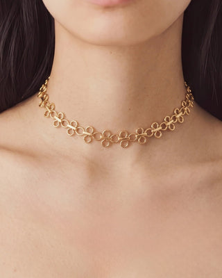 FLOWER CHAIN NECKLACE