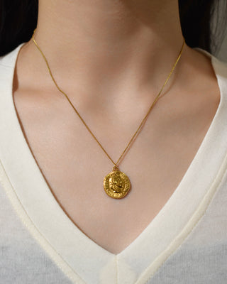 COIN PENDANT NECKLACE