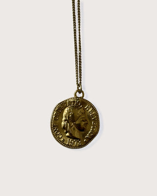 COIN PENDANT NECKLACE
