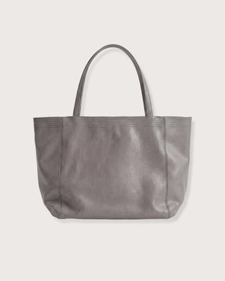 FAUX LEATHER VOYAGE BAG