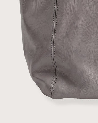 FAUX LEATHER VOYAGE BAG