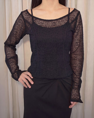 LACE TEXTURE TOPS