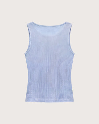 SOFT PLEATS SHEER TANK
