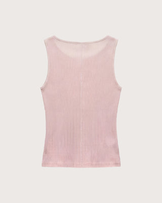 SOFT PLEATS SHEER TANK