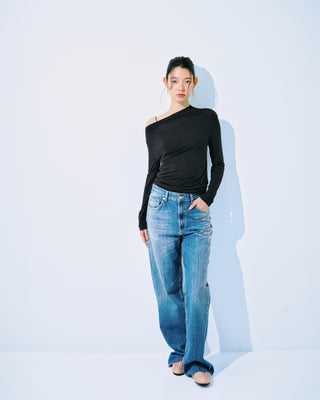 VEIL DRAPE TOPS