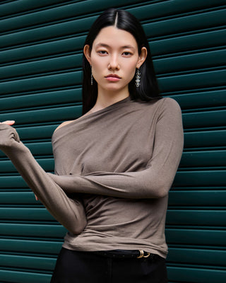 VEIL DRAPE TOPS