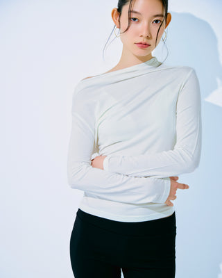 VEIL DRAPE TOPS
