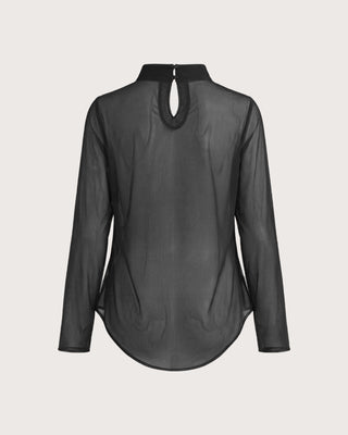 FLUID SHEER MOCKNECK TOPS