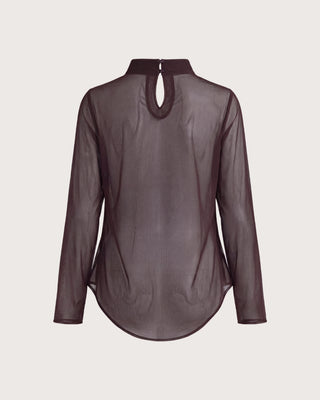 FLUID SHEER MOCKNECK TOPS