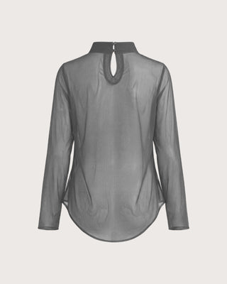 FLUID SHEER MOCKNECK TOPS