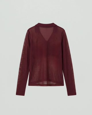 SHEER TWIST KNIT TOPS