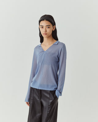 SHEER TWIST KNIT TOPS