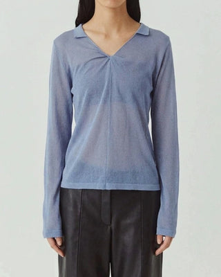 SHEER TWIST KNIT TOPS