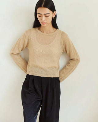 FINE BASIC KNIT TOPS